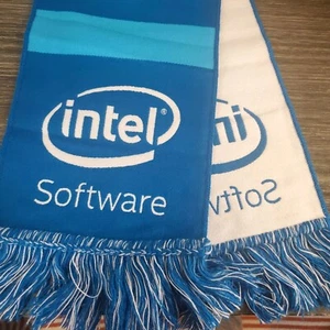 Intel Software Scarf - NWOT Computer Software Advertising CODE LIFE #MODERNCODE - Picture 1 of 5