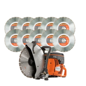 Husqvarna K770 967682101 14 pulgadas Sierra de corte de hormigón con 10 hojas Husqvarna - Imagen 1 de 1
