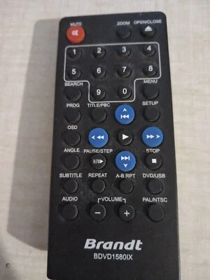 TELECOMMANDE BRANDT  BDVD1580IX - Photo 1/4