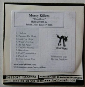 Mercy Killers Bloodlove CDAcetate 2006 Punk Alternative +44 Blink 182 - Bild 1 von 1
