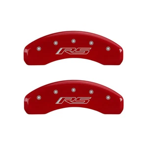 MGP Caliper Covers 14033SRS5RD RS Script Logo - Red Powder Coat - Set of 4 - Picture 1 of 1