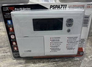 PSPA711, 7 Day Programmable Thermostat w/ Autochanger, 1 H 1 C, Contractor Grade - Picture 1 of 4