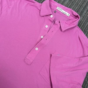 Criquet Men’s Polo Shirt Pink Size Large - Picture 1 of 5