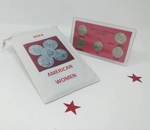 Discover a handcrafted collection of the 2024 Philadelphia Women's Quarters - Picture 1 of 2