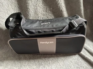 Vintage Sony HandyCam Case Tasche Rigid Soft Body Halter Original - Bild 1 von 7