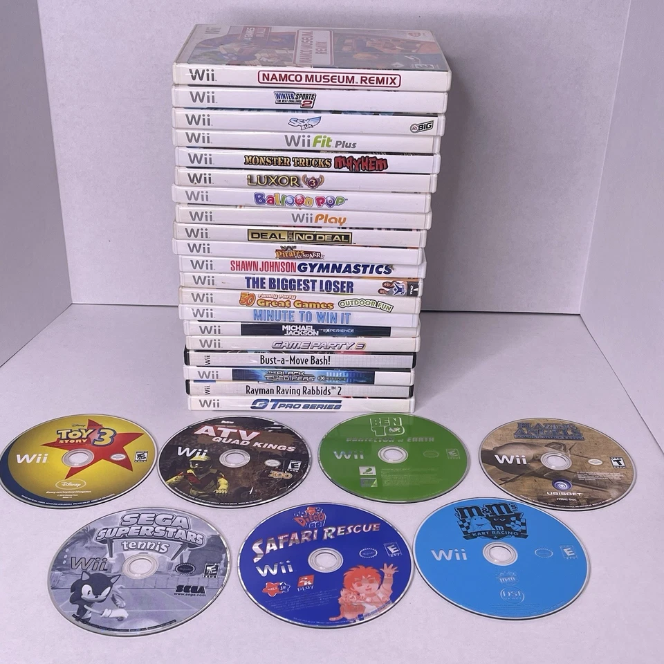 Nintendo Wii Games Lot 27 Games Bundle - Image 1 of 4