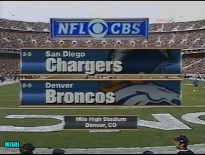 1998 Denver Broncos vs San Diego Chargers DVD Classic - Picture 1 of 3