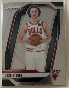 Tarjeta base Panini Prizm Josh Giddey #112 Chicago Bulls 2024-25  - Imagen 1 de 1