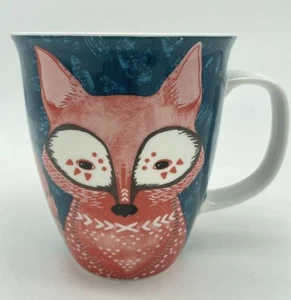 Studio Oh! 2015 Marisa Redondo Woodland Fox Illustration Mug EUC - Picture 1 of 8