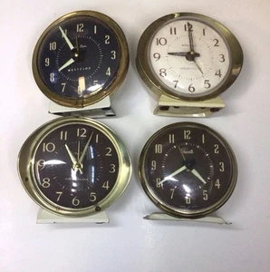 Lotto Vintage Westclox Sveglia Baby Ben Clock & Grant’s Carica #1 Non Testato - Foto 1 di 6