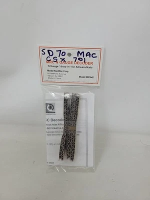 MRC #1642 N Gauge Drop-in DCC Decoder for Athearn & Kato SD70 0001642 - Image 1 of 4