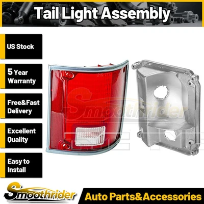 For GMC C1500 Suburban 1979-1985 1986 TYC 2pcs Left Right Tail Light Assembly - Image 1 of 4