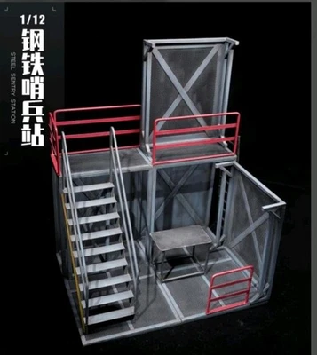 Масштаб 1/12 стальная часовая станция версия 6-дюймовые экшн-фигурки B Diorama BaseBY MMMTOYS - Изображение 1 из 4