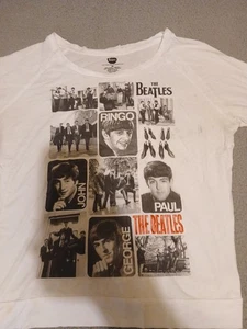 The Beatles T-Shirt Größe M leichte Flecken am Ärmel siehe Bild - Bild 1 von 14