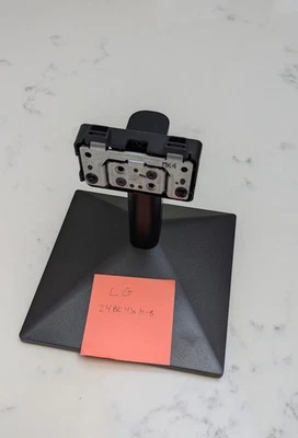 LG 24BK430H-B Replacement Monitor Stand - GENUINE OEM - Image 1 of 2