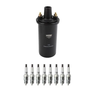NGK Ignition Coil 8 Nickel Spark Plugs Kit For C10 C20 C30 K15 K20 P20 P30 V8 - Picture 1 of 1