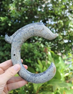 Jungsteinzeit Hongshan Kultur, Niuheiliang Kreis Jade Drache, 3500-2100 v. Chr.(?) - Bild 1 von 14