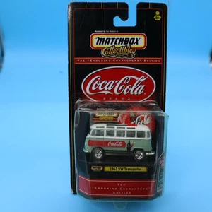 1999 Matchbox Collectibles Coca Cola 1967 VW Transporter Bus Van Light Green NIP - Picture 1 of 3