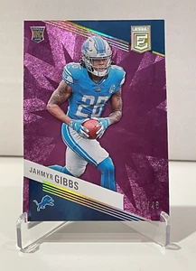 Jahmyr Gibbs 2023 Donruss Elite Football #144 Rookie Purple 43/49 Detroit Lions - Bild 1 von 3