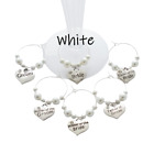 Wedding Wine Champagne Glass Charms - Mix ANY COLOUR - 20% OFF SALE