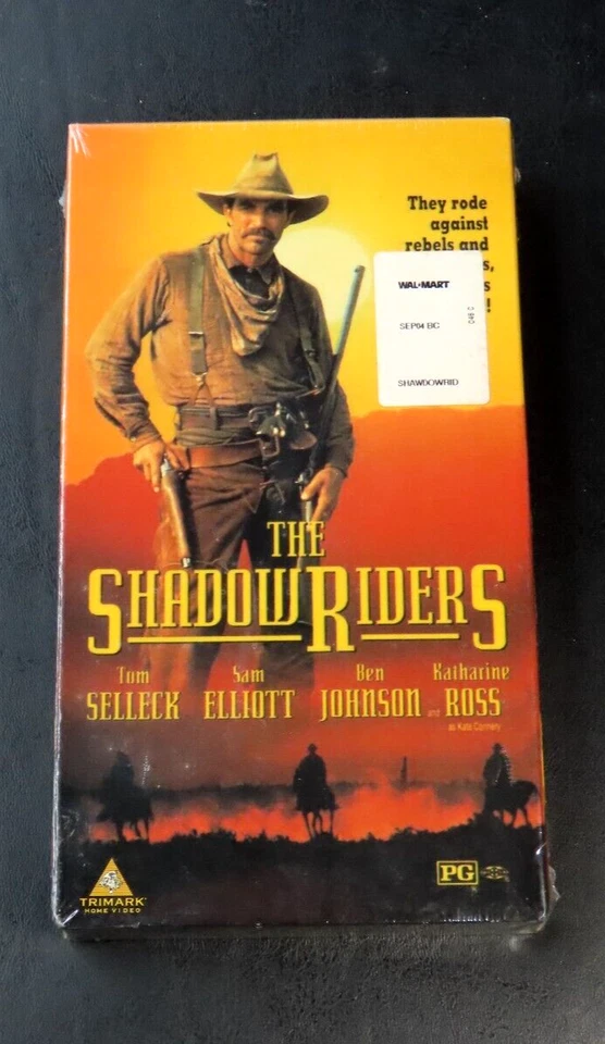 The Shadow Riders (VHS, 1997) Factory Sealed Selleck Elliott Johnson Ross - Image 1 of 2