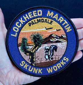 Patch da collezione LOCKHEED MARTIN PALMDALE SKUNK WORKS® USAF NASA - Foto 1 di 6