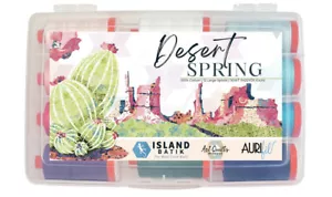 AURIFIL THREAD DESERT SPRING COLLECTION 12 LARGE SPOOLS 100% COTTON 50WT - Picture 1 of 2
