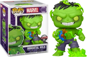 FUNKO POP VINILO MARVEL HULK - IMMORTAL HULK #840 6" FIGURA EXCLUSIVA DE VINILO POP - Imagen 1 de 1