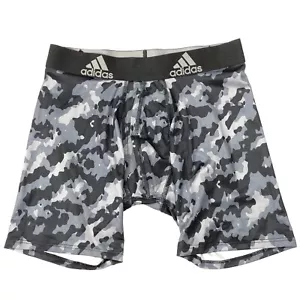 Adidas Performance Boxer Briefs Quick Dry Fabric Men's M (32-34) Black Camo - Picture 1 of 5