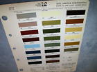 1972 Lincoln Continental Mark IV Ford Thunderbird PPG Paint Chips set-excellnt-t