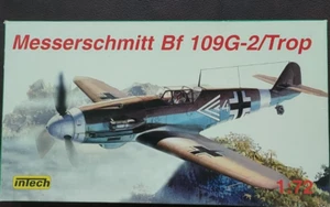 Kit Modelo Intech Messerschmitt Bf 109G-2/Trop Segunda Guerra Mundial 1/72 - Imagen 1 de 2