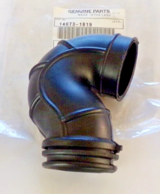 KAWASAKI KLX110, KLX110L ENGINE AIR BOX TO CARBURETOR RUBBER INTAKE TUBE, DUCT - Image 1 of 4