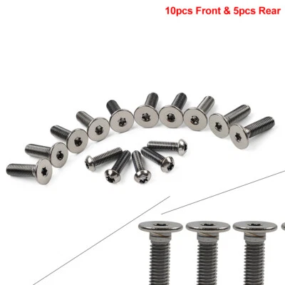 Front Rear Brake Disc Rotor Screw Titanium Bolts For BMW S1000RR F650/700/750 - Imagem 1 de 4