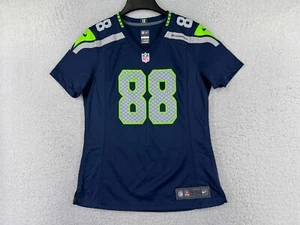 Seattle Seahawks Football Jersey Womens Small Blue Nike #24 Marshawn Lynch - Picture 1 of 16
