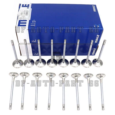16x Engine Intake Exhaust Valves For VW GTI GLI AUDI A3 A4 Q5 Seat 1.8 2.0 TFSI - Image 1 of 2