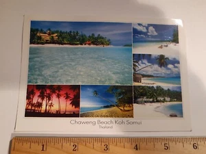Chaweng Beach Koh Samui Thailand Postcard USA FAST SHIPPING - Picture 1 of 12