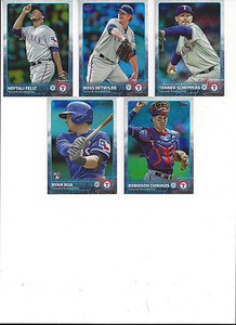 2015 Topps Series 2 Rainbow Ryan Rua RC Texas Rangers # 573