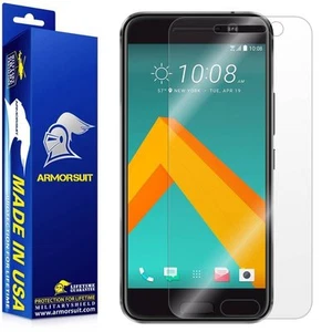 [2-Pack] ArmorSuit MilitaryShield HTC 10 Screen Protector Anti-bubble HD Film - Picture 1 of 6
