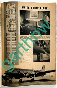 ORIGINAL AIR FORCE ONE 1945 TRUMAN PLANE PICTORIAL+ NATIONAL PARK RANGER FEATURE - Picture 1 of 4