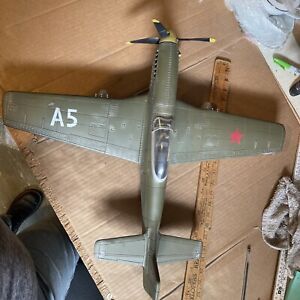 21st Century Toys 1/18 P-52 Mustang aircraft 22”L 25”W
