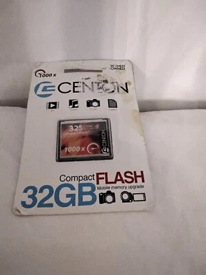  Memory Card From Centon, 32GB compact flash mobile - Image 1 of 3