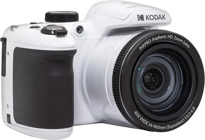 Kodak Pixpro AZ405 WHITE Kompaktkamera 20 MP 40x Zoom Full-HD Video 20 Megapixel - Bild 1 von 4