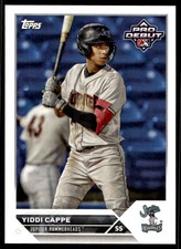 2023 Topps Pro Debut PD102 Yiddi Cappe Marlins Jupiter Hammerheads