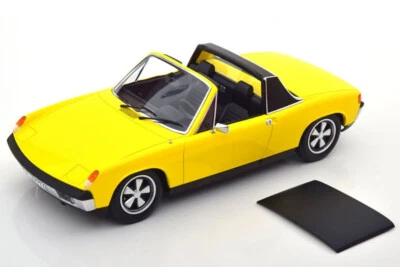 VW Porsche 914/6 de 1973 Jaune au 1/18 de NOREV 187689 - Photo 1/4