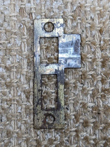 Antique Steel Strike Plate For Mortise Lock Cover