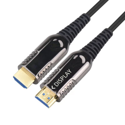 Lightspeed. 4K Fibre HDMI. Brand New: 9m 4K @ 4:4:4 (60Hz) HDMI 2.0. Ultra Thin - Image 1 of 4