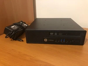 HP EliteDesk 800 G1 USDT i5-4670S @ 3.10GHZ 8GB Ram 256GB SSD DVD-RW Win10 Pro - Picture 1 of 6