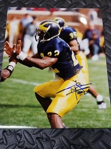 TY LAW HANDSIGNIERTES FOTO University of Michigan Wolverines Football 8 x 10 - Bild 1 von 3