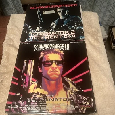 Laserdisc The Terminator & Terminator 2: Judgement Day Very Good Condition - Image 1 of 2
