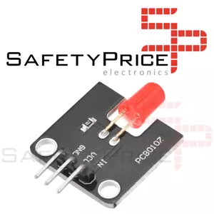 Modulo emisor de luz LED para Arduino microcontrolador de 5 mm Rojo - Imagen 1 de 5